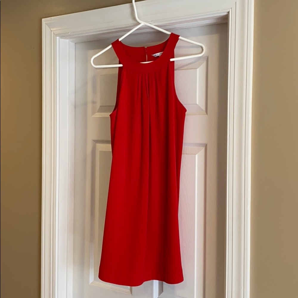 Southern Tide - red shift dress